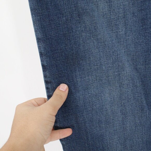 Prana Jeans Mens 35 L29 Organic Cotton Stretch Straight Leg Blue Denim pockets - Picture 12 of 12
